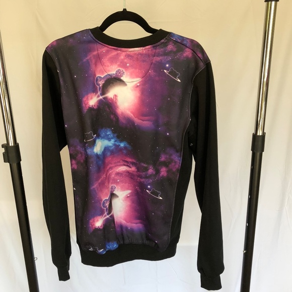 Entree LS Teddy Galaxy Sweater - Picture 2 of 4